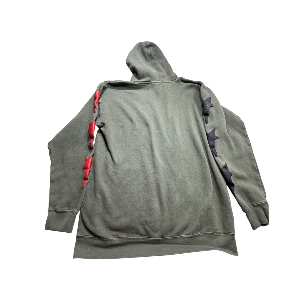 Hope On The Stage 2021 J Hope Hoodie Large Khaki Star Sleeve Graphic Pullover - Picture 2 of 7